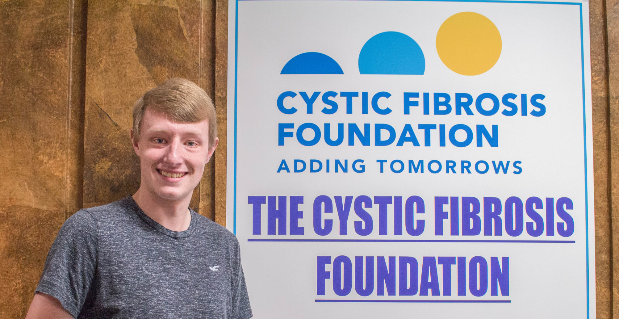 Zachary Schneider, 23, says he hopes to empower younger kids with cystic fibrosis